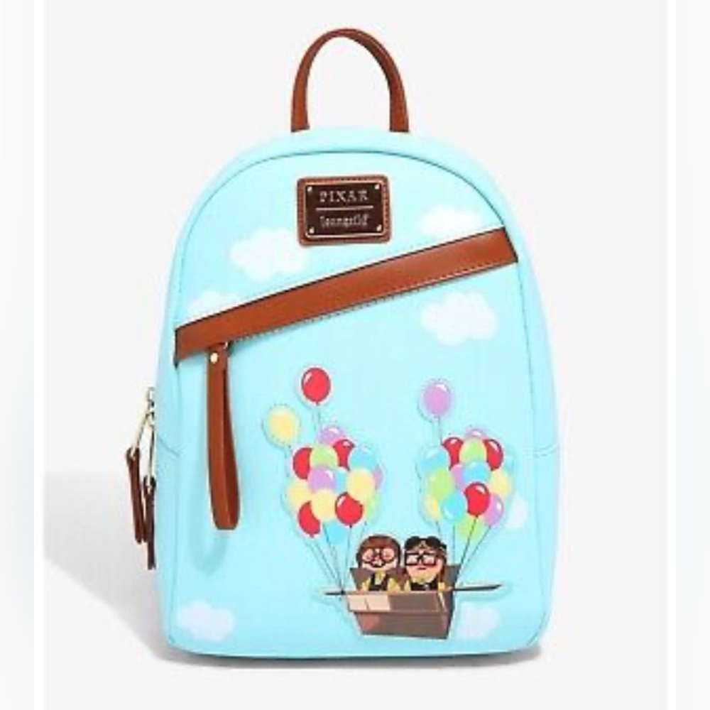 Loungefly Disney Pixar “UP, Adventure is out there” Carl and Ellie backpack